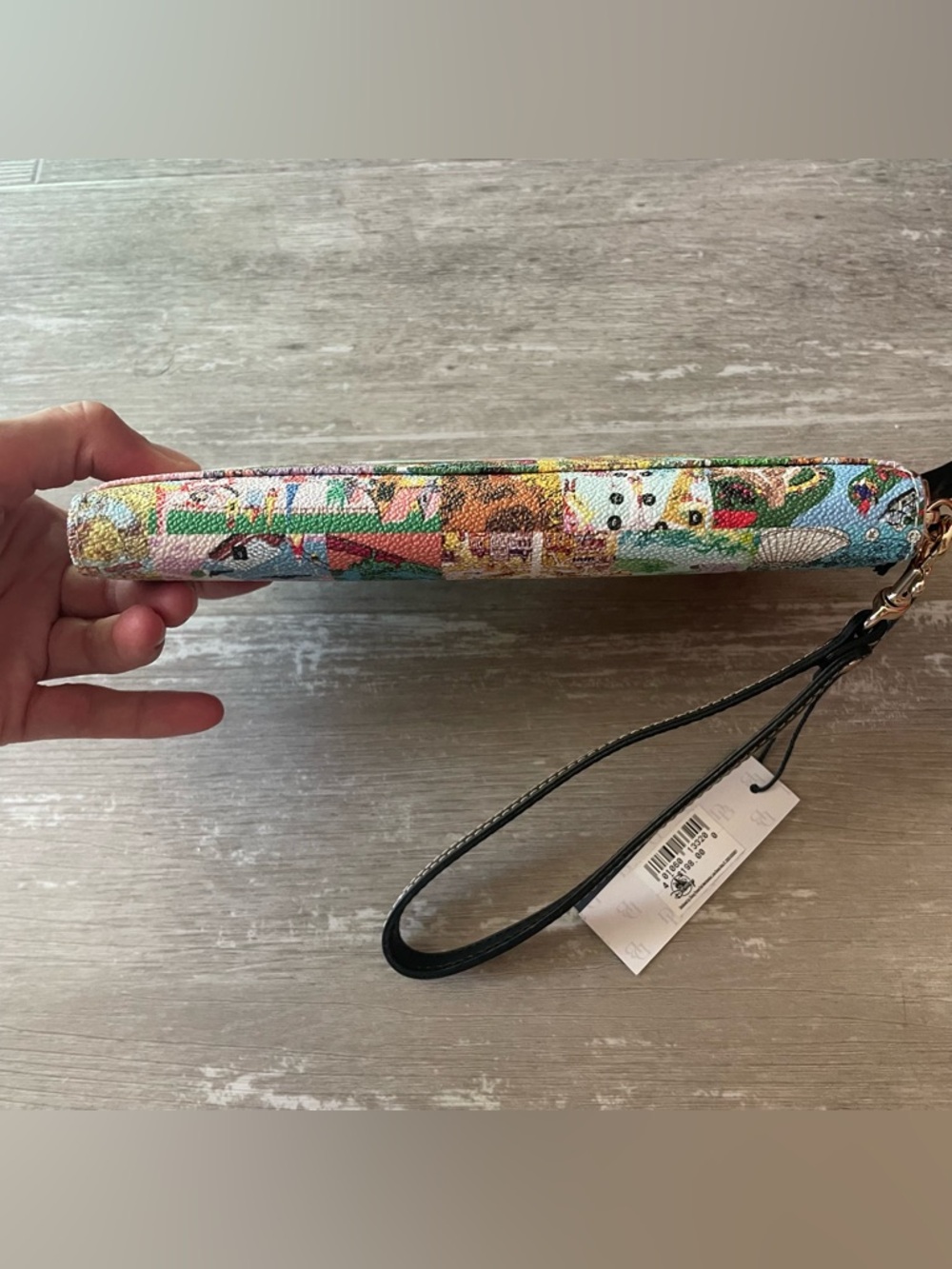 NWT Dooney and Bourke Disney Parks Vintage Park Map Wallet Wristlet 2026 - Picture 10 of 15